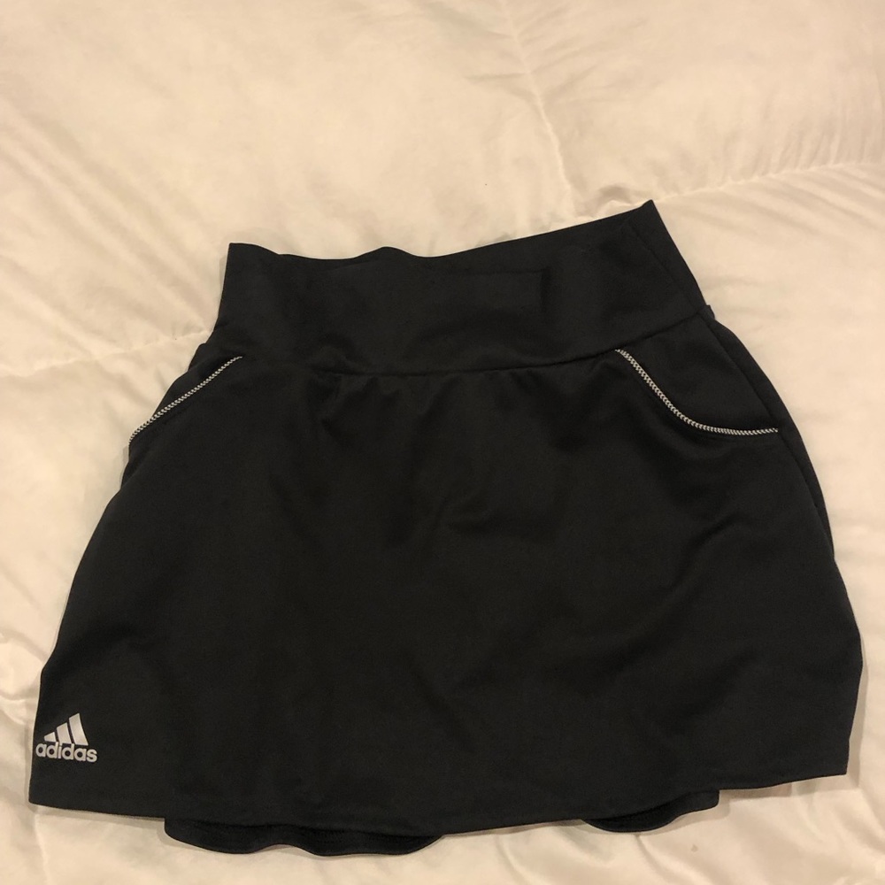 Adidas black tennis skirt